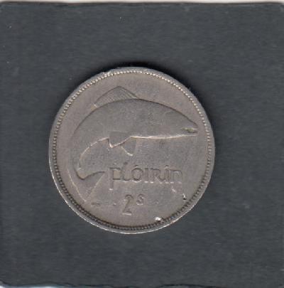 Beschrijving: 1 Florin  FISH 